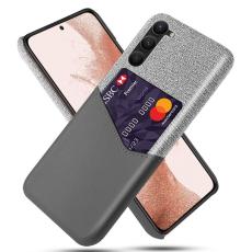 KSQ KSQ Samsung Galaxy S23 Plus Skal Med Kortfack Gr&aring; - Teknikhallen.se