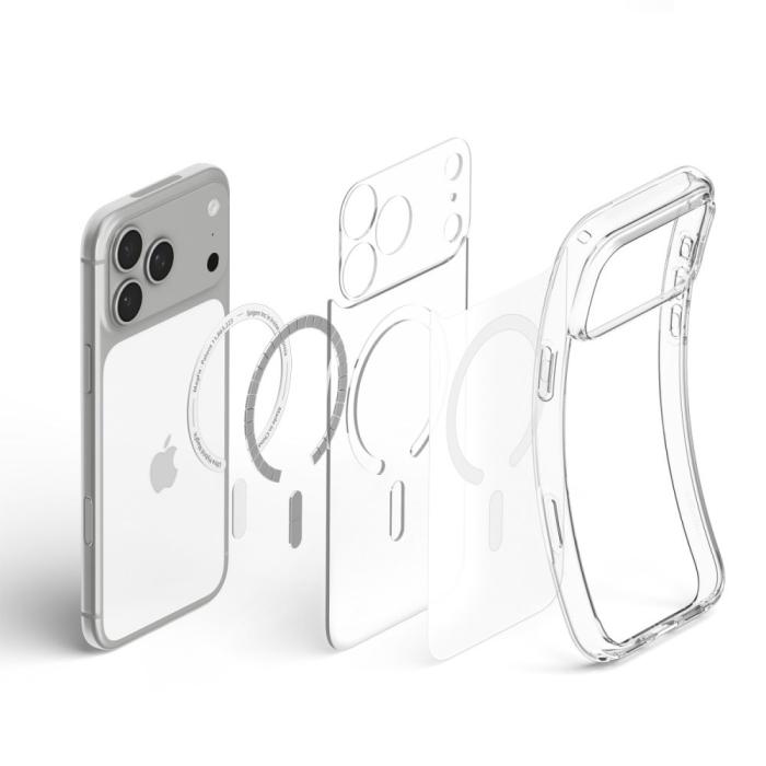 Bild 6, Spigen Spigen iPhone 18 Pro / 17 Pro Skal MagSafe Ultra Vit - Teknikhallen.se