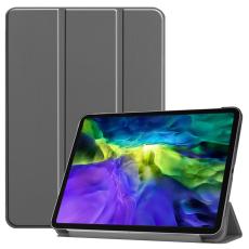  iPad Air 2026-2020 / Pro 11 Fodral Tri-Fold Gr&aring; - Teknikhallen.se
