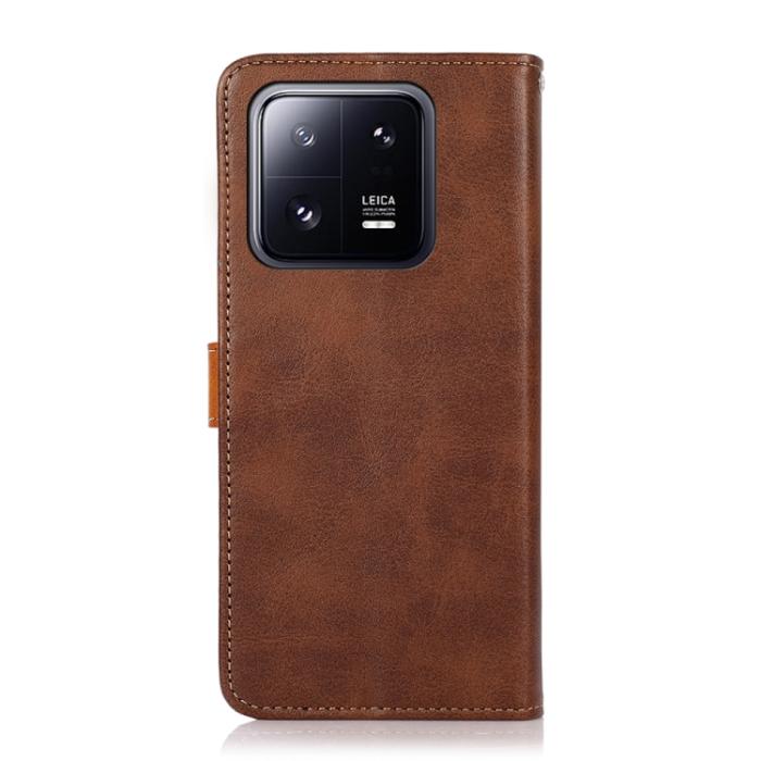 Bild 3, KHAZNEH KHAZNEH Xiaomi 13 Pro 5G Fodral Dual-Color Brun - Teknikhallen.se