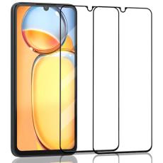  2-Pack Xiaomi Redmi 15C Helt&auml;ckande Sk&auml;rmskydd i H&auml;rdat Glas - Teknikhallen.se