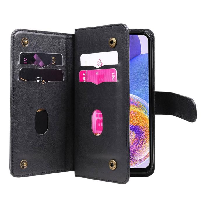 Bild 4,  Samsung Galaxy A23 5G Fodral Multifunktionell Svart - Teknikhallen.se