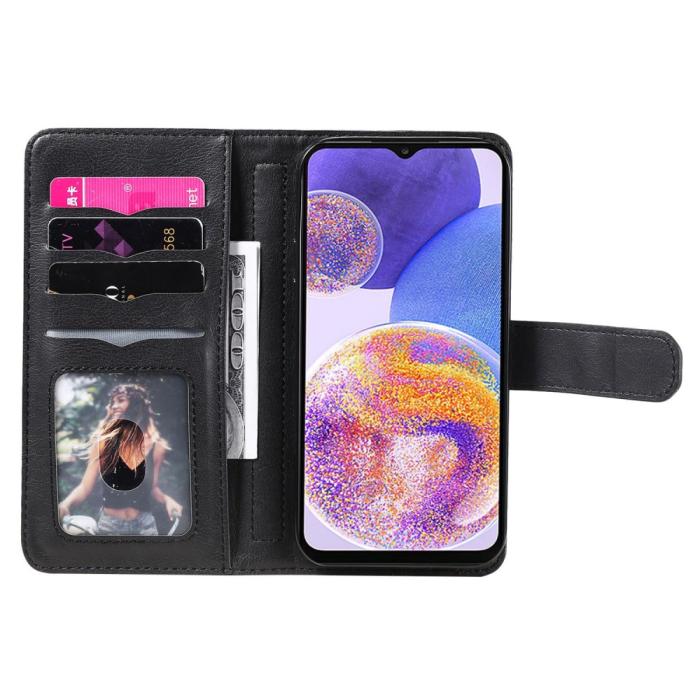 Bild 5,  Samsung Galaxy A23 5G Fodral Multifunktionell Svart - Teknikhallen.se