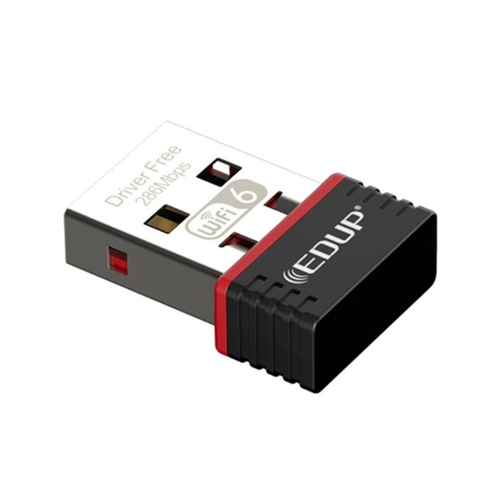 Bild 2,  Trådlös USB-A Nätverkskort WiFi6 - Teknikhallen.se