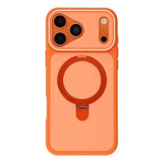  iPhone 18 Pro Max/17 Pro Max Skal MagSafe Stativ Orange - Teknikhallen.se