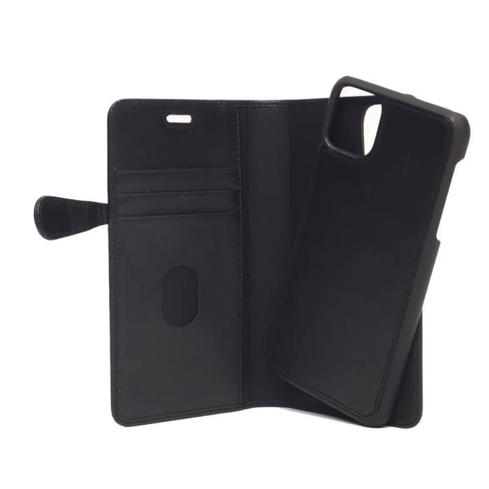 Bild 2, Buffalo Buffalo iPhone 11 Pro Fodral 2in1 Äkta Läder Svart - Teknikhallen.se