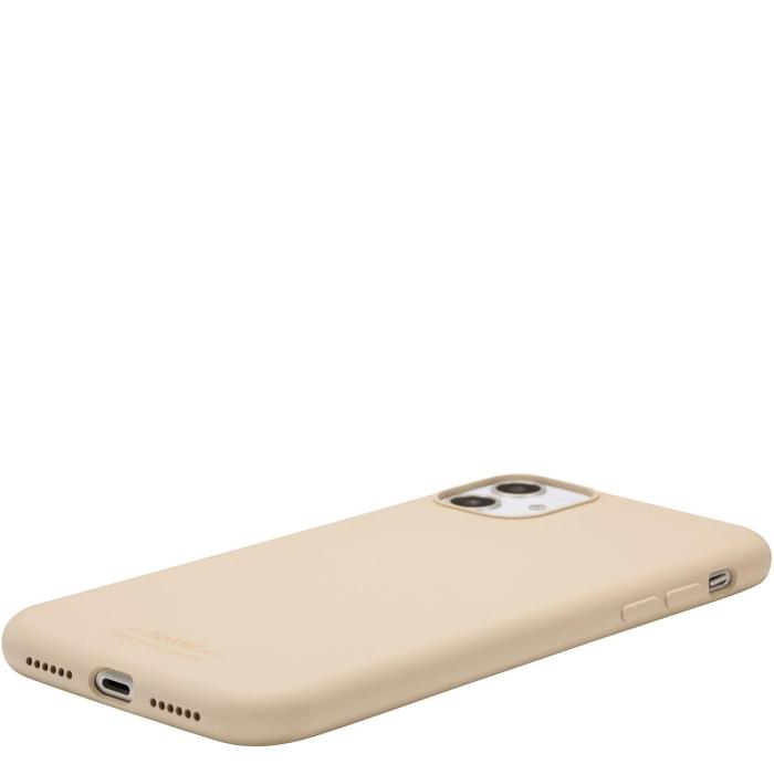 Bild 4, holdit holdit iPhone 11/XR Mobilskal Silikon Beige - Teknikhallen.se