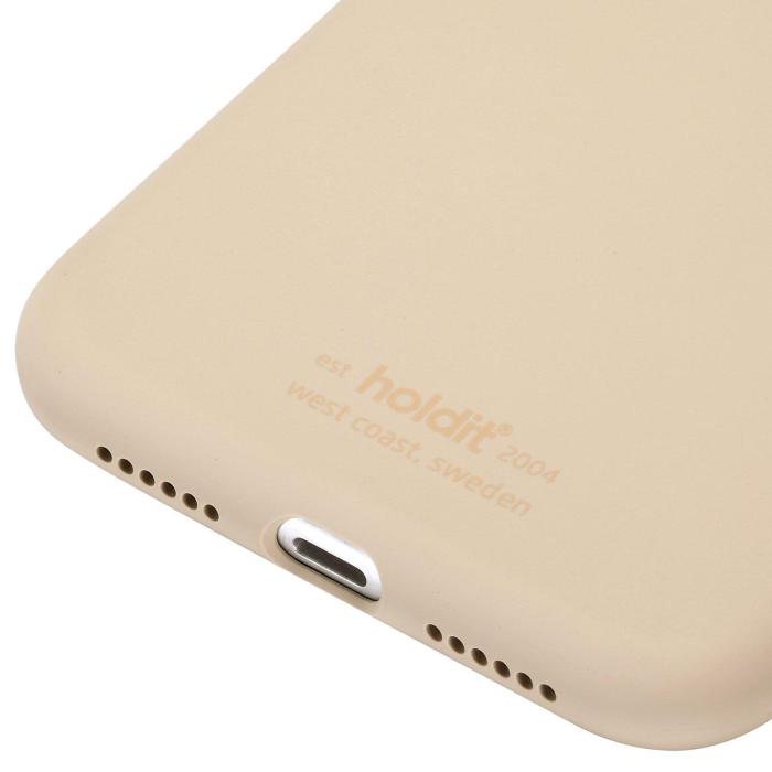 Bild 5, holdit holdit iPhone 11/XR Mobilskal Silikon Beige - Teknikhallen.se