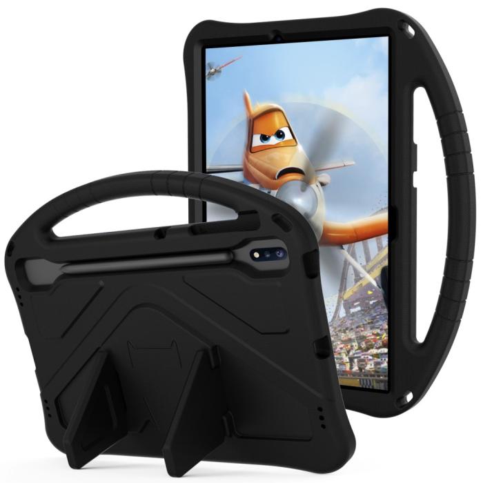 Bild 5,  Samsung Galaxy Tab S7 FE/S7 Plus/S8 Plus Fodral Skal EVA Svart - Teknikhallen.se