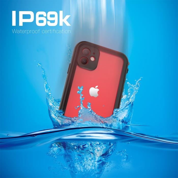 Bild 4, REDPEPPER REDPEPPER iPhone 11 Skal 360 Vattentätt IP68 Svart - Teknikhallen.se