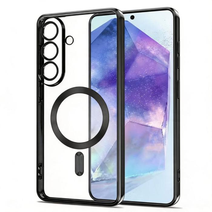 Bild 2, Tech-Protect Tech-Protect Galaxy A27 5G Skal MagSafe MagFlex Shiny Black - Teknikhallen.se