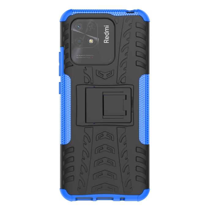Bild 2,  Xiaomi Redmi 10C Skal Ultimata Stöttåligt med Stöd Blå - Teknikhallen.se