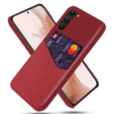 KSQ KSQ Samsung Galaxy S23 Plus Skal Med Kortfack R&ouml;d - Teknikhallen.se