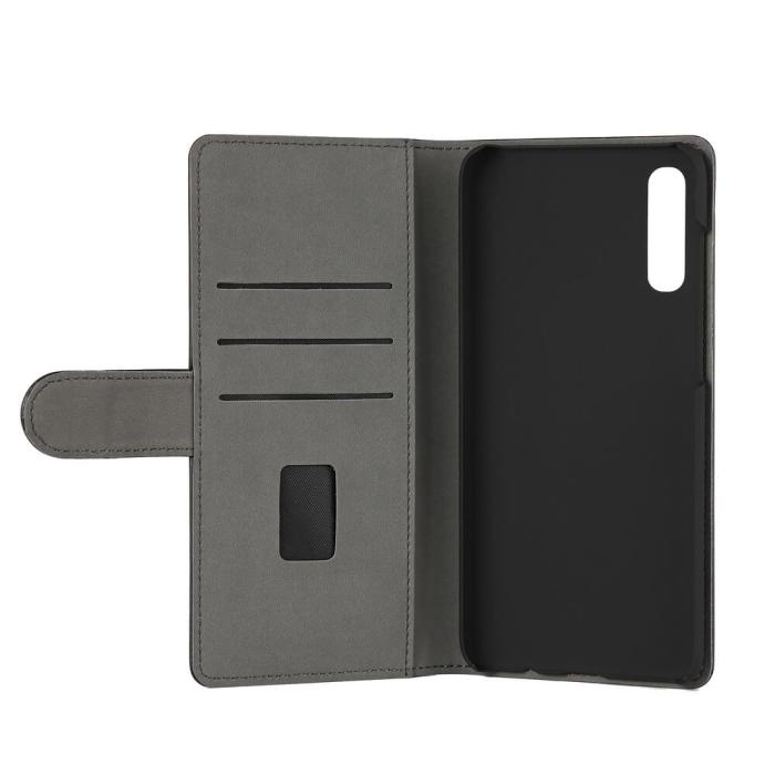 Bild 3, Gear GEAR Samsung Galaxy A70 Fodral Läder Svart - Teknikhallen.se