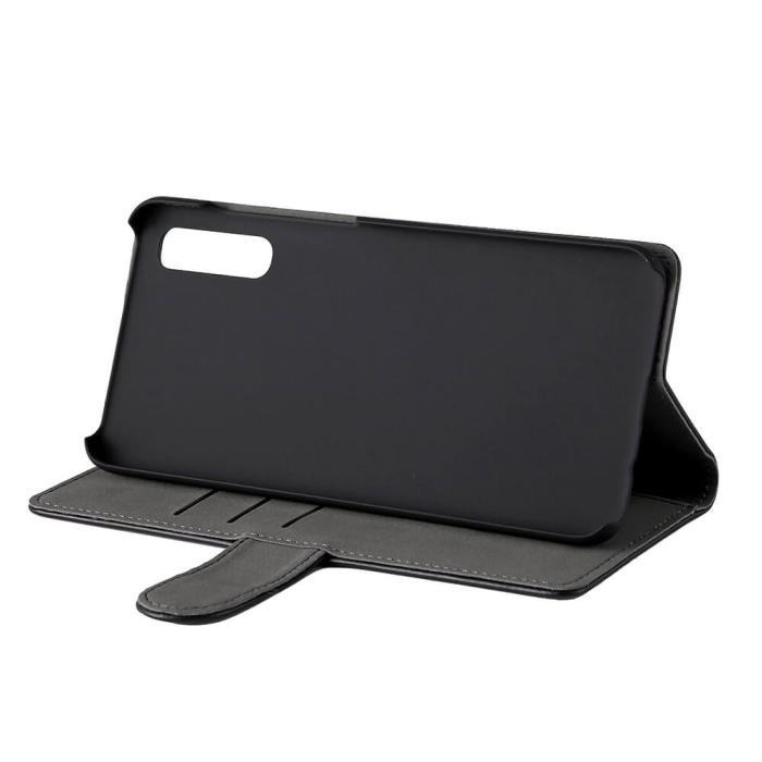 Bild 4, Gear GEAR Samsung Galaxy A70 Fodral Läder Svart - Teknikhallen.se