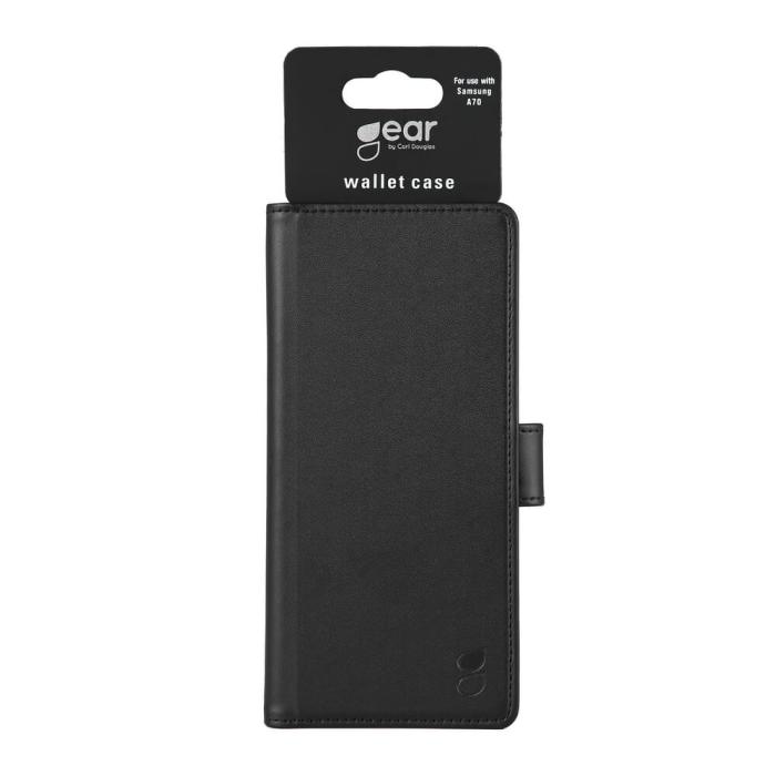 Bild 2, Gear GEAR Samsung Galaxy A70 Fodral Läder Svart - Teknikhallen.se