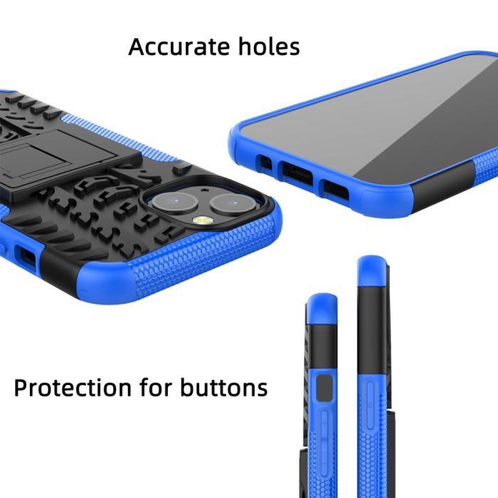Bild 5,  iPhone 13 Skal Ultimata Stöttåligt med Stöd Orange - Teknikhallen.se