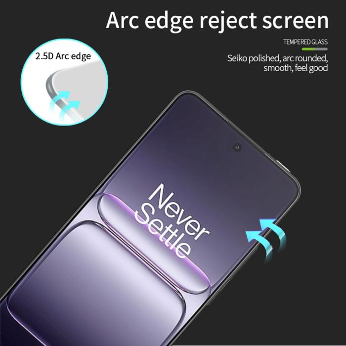 Bild 2, PINWUYO PINWUYO OnePlus Nord CE5 Skärmskydd Heltäckande Härdat Glas - Teknikhallen.se