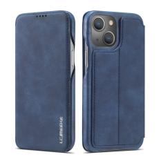 LC.IMEEKE LC.IMEEKE iPhone 15 Plus Fodral Slim Flip Bl&aring; - Teknikhallen.se