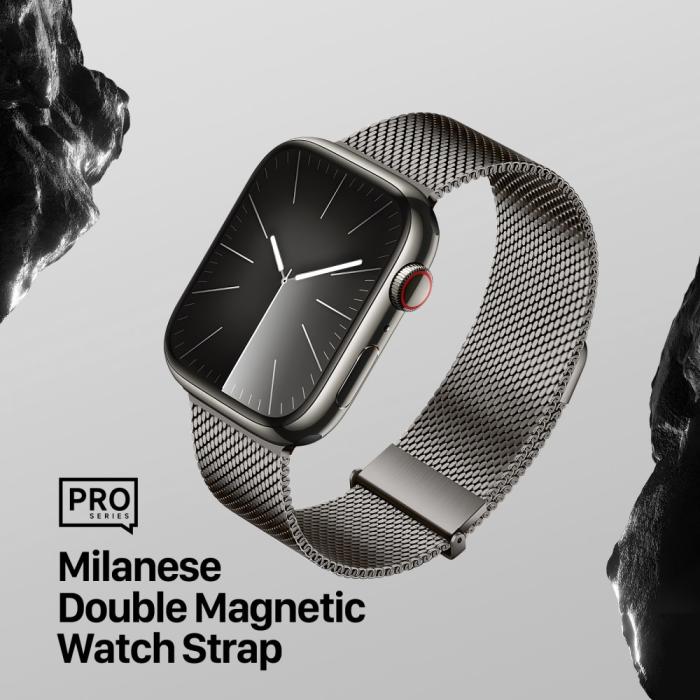 Bild 2, DUX DUCIS DUX DUCIS Apple Watch 42/44/45/46/49 mm Armband Milanese Pro - Teknikhallen.se