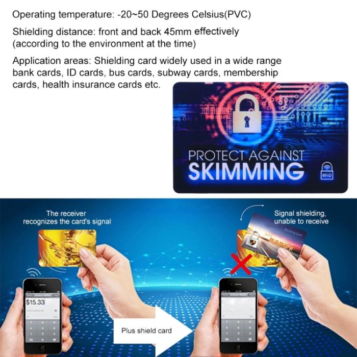 Bild 5,  RFID Skimmingskydd Skim-Block Kort - Teknikhallen.se