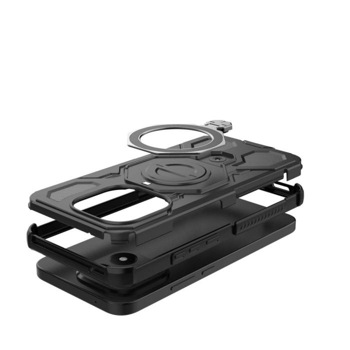 Bild 6, Tech-Protect Tech-Protect Xiaomi 15T Skal MagSafe TacticStand Matt Svart - Teknikhallen.se