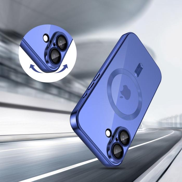 Bild 2, Tech-Protect Tech-Protect iPhone 17 Skal MagSafe MagFlex Mist Blue - Teknikhallen.se