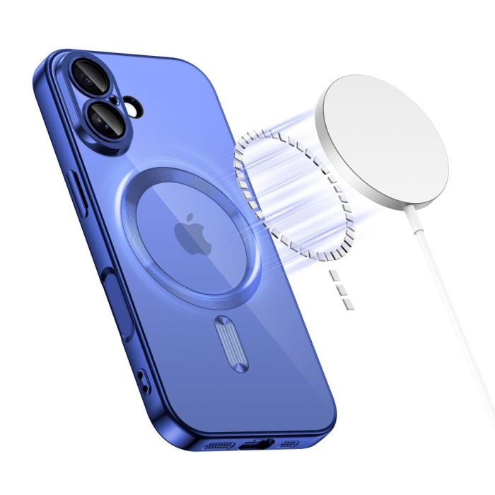 Bild 3, Tech-Protect Tech-Protect iPhone 17 Skal MagSafe MagFlex Mist Blue - Teknikhallen.se