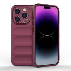  iPhone 15 Pro Skal Magic Shield Vinr&ouml;d - Teknikhallen.se