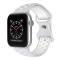 ColorPop Sportarmband Dual-Color Apple Watch 42/44/45/49 mm (S/M) Grå/Vit - Teknikhallen.se