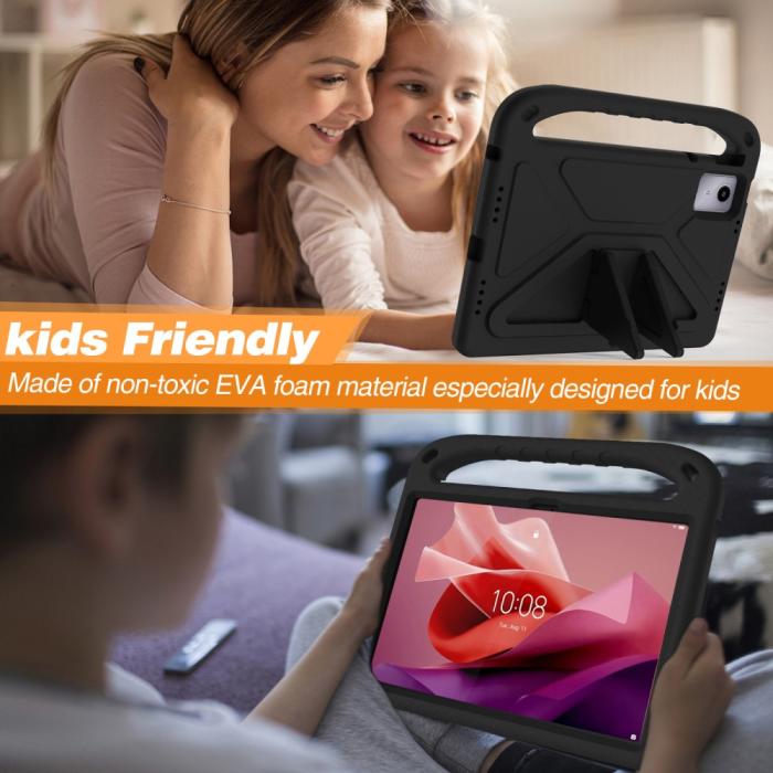 Bild 5,  Lenovo Tab M11 Kickstand Skal EVA För Barn Svart - Teknikhallen.se