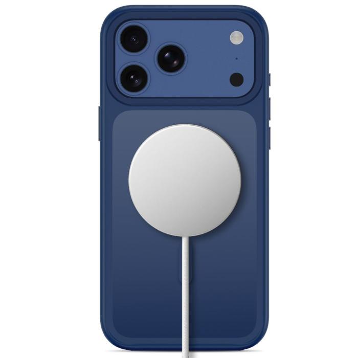 Bild 5, Tech-Protect Tech-Protect iPhone 18 Pro/17 Pro Skal MagSafe MagMat CC Blå - Teknikhallen.se