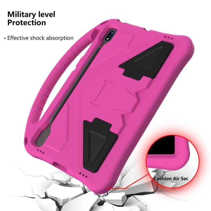 Bild 3,  Samsung Galaxy Tab S7 FE/S7 Plus/S8 Plus Fodral Skal EVA Rosa - Teknikhallen.se