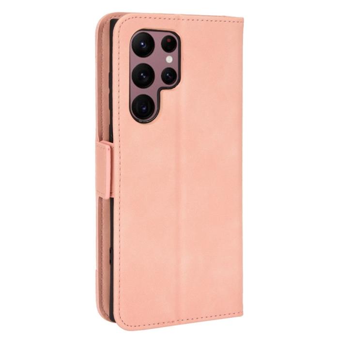 Bild 3,  Samsung Galaxy S22 Ultra Fodral Avtagbart Kortfodral Ljus Rosa - Teknikhallen.se