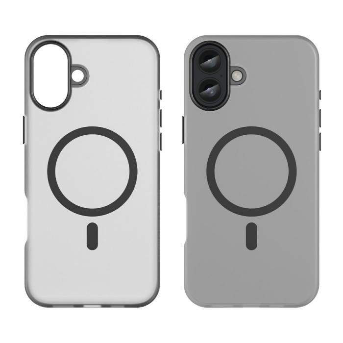 Bild 2,  iPhone 16 Plus Skal MagSafe Slim Matt Svart - Teknikhallen.se
