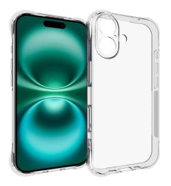  iPhone 17 Skal Transparent TPU Shockproof - Teknikhallen.se