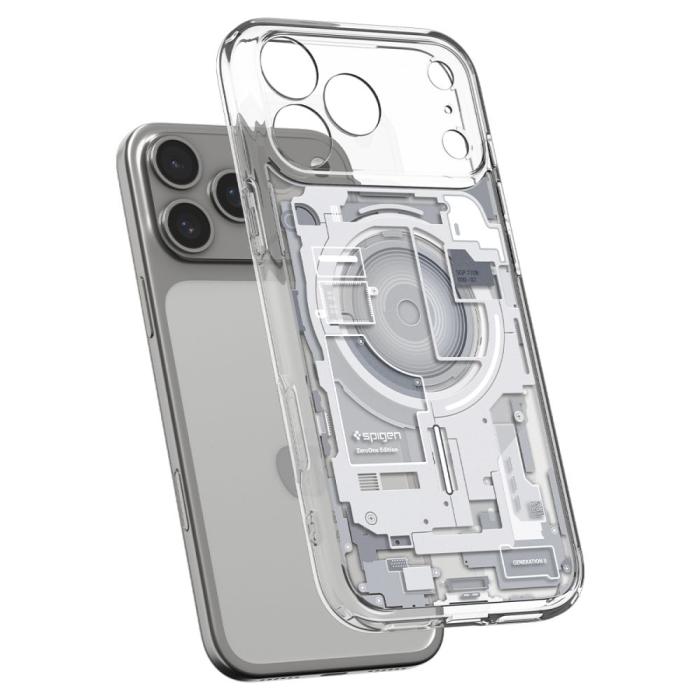 Bild 4, Spigen Spigen iPhone 18 Pro / 17 Pro Skal MagSafe Ultra Hybrid Zero - Teknikhallen.se