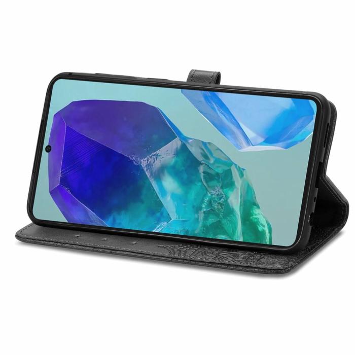 Bild 3,  Samsung Galaxy A16 Fodral Med Mandala Tryck Svart - Teknikhallen.se