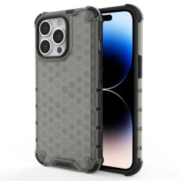  iPhone 14 Pro Skal Shockproof Honeycomb Svart - Teknikhallen.se