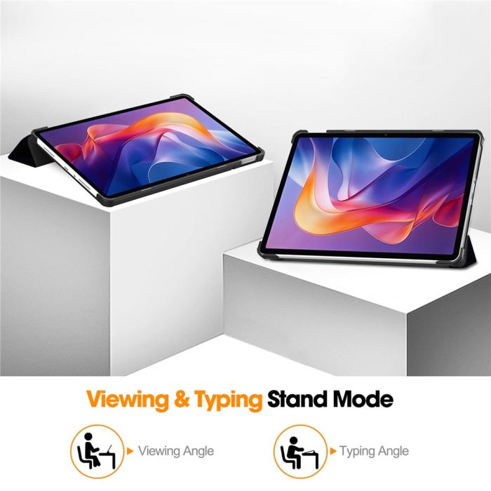 Bild 4,  Xiaomi Redmi Pad 2 Fodral Tri-Fold Dont Touch - Teknikhallen.se
