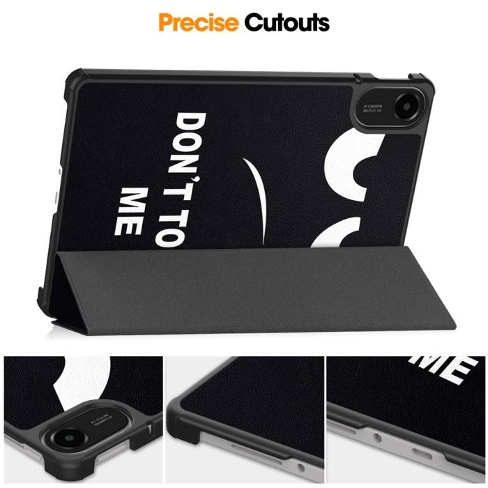 Bild 6,  Xiaomi Redmi Pad 2 Fodral Tri-Fold Dont Touch - Teknikhallen.se