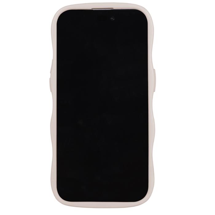 Bild 3, holdit holdit iPhone 12/12 Pro Skal Wavy Light Beige - Teknikhallen.se