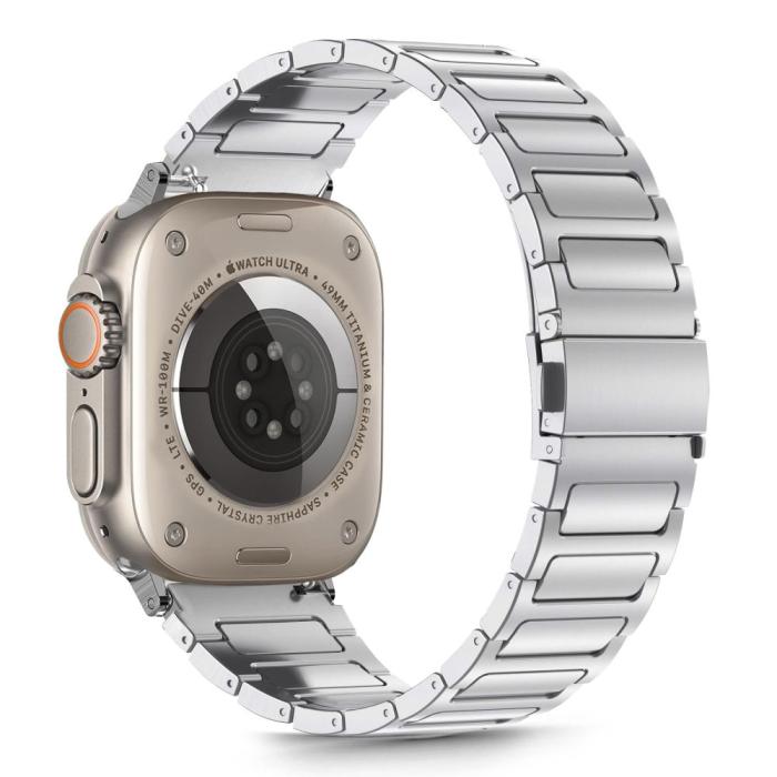 Bild 3, Tech-Protect Tech-Protect Apple Watch 42/44/45/46/49mm Armband Stainless - Teknikhallen.se