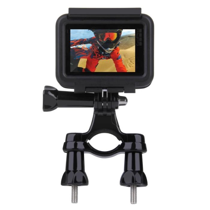 Bild 6, PULUZ PULUZ GoPro Fäste För Cykel/MC Styre Svart - Teknikhallen.se