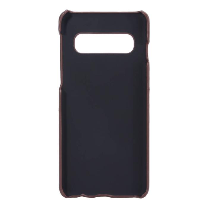 Bild 4, Onsala ONSALA Samsung Galaxy S10 Skal Kortfack Brun - Teknikhallen.se