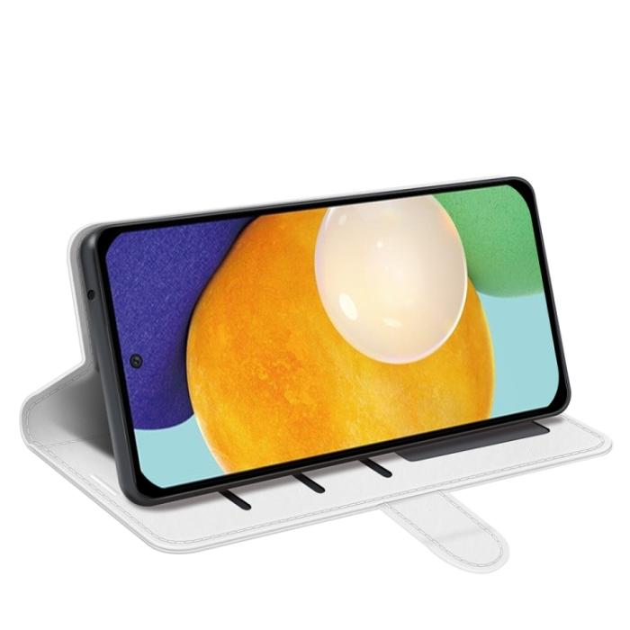 Bild 5,  Samsung Galaxy A13 4G Fodral Klassisk Struktur Vit - Teknikhallen.se
