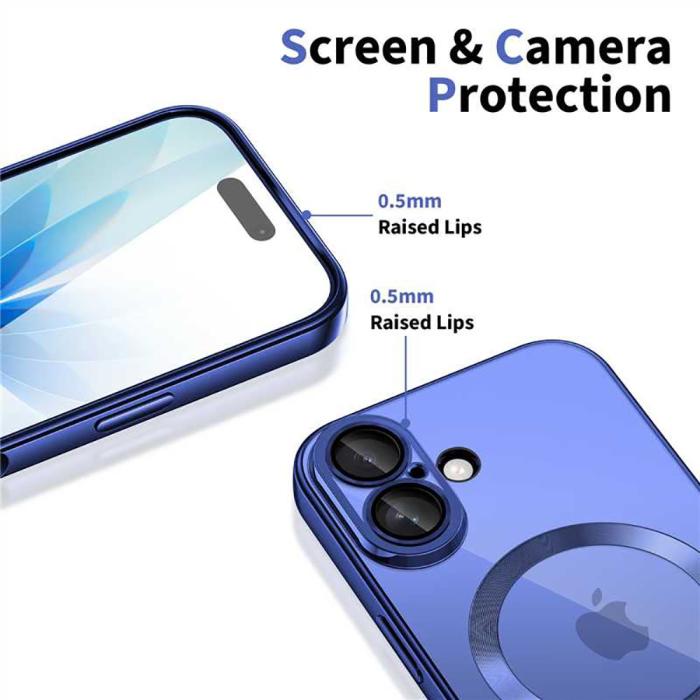 Bild 4, Tech-Protect Tech-Protect iPhone 17 Skal MagSafe MagFlex Mist Blue - Teknikhallen.se