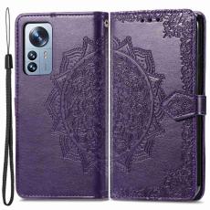  Xiaomi 12T / 12T Pro Fodral Mandala L&auml;der Lila - Teknikhallen.se