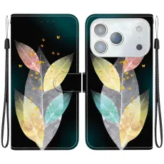  iPhone 17 Pro Fodral Med Tryck F&auml;rgglada L&ouml;v - Teknikhallen.se