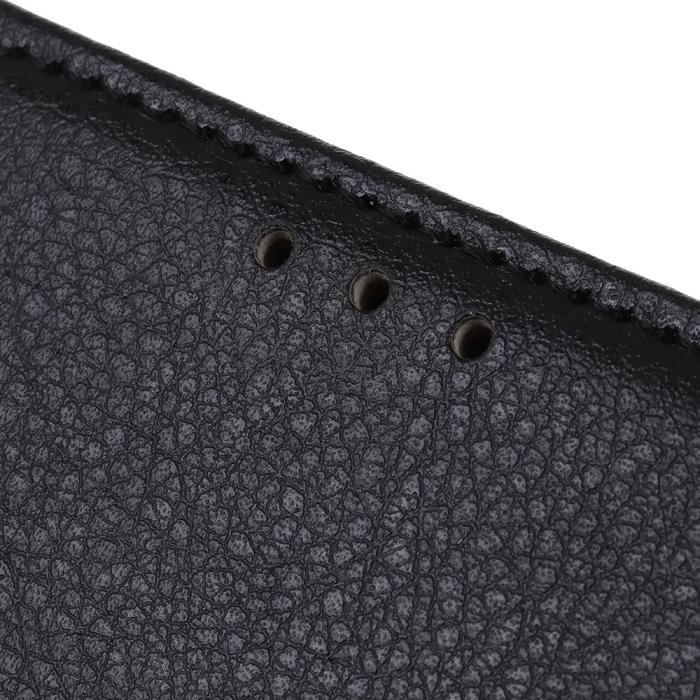 Bild 5,  Huawei Y5 (2019) - Litchi Plånboksfodral - Svart - Teknikhallen.se